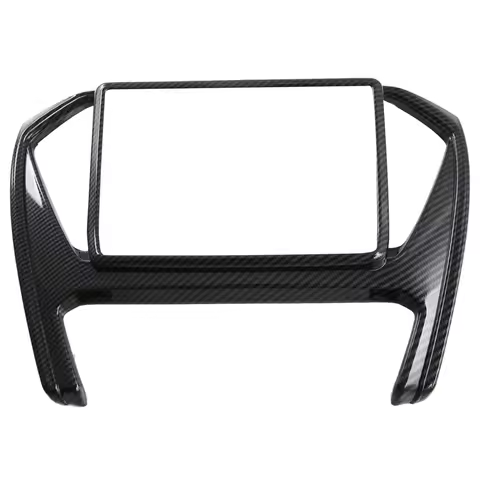 Center Console Air Vent Outlet Cover Trim for Isuzu MU-X MUX 2022 2023 Accessories Carbon Fiber