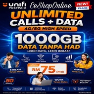 SIMKAD UNIFI POST 1000GB UNLIMITED 4G/5G (SIM ONLY)