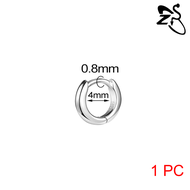 1 PC 925 Khuyên tai bạc 20g Vòng Bông tai khuyên vành xoắn bông tai nhỏ Thùy Bông tai daith Tai xuyê