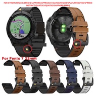 Tali Untuk Garmin Fenix 6 Fenix 5 Plus Fenix 5 Forerunner 935 945 Leather