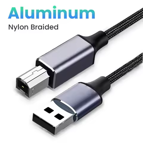 USB Type B Printer Cable 0.5m/1m/2m/3m USB Type C To USB B Cable For PC Canon Epson HP Printer Cord 