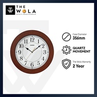 (2 Years Warranty) Casio Analog Wall Clocks IQ-133-5 for Home / Room / Office