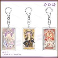 ST3 Honkai: Star Rail Acrylic Keychain Aglaea Hyacine Pendant Cyrene Bags Accessories Anime Peripher