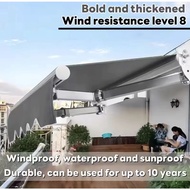 Foldable awnings Adjustable awnings Foldable awnings rotating aluminum bracket Retractable Awnings