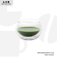 MATCHAEOLOGIST Cloud Glass Chawan  ชามแก้วเป่ามือ สไตล์ก้อนเมฆ