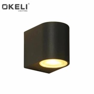Lampu dinding 1 arah indoor / outdoor Sudah satu set lampu