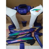 COVERSET  YAMAHA Y110 / SS110 BLUE sticker siap tampal