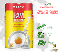 (DATE 2026)1 Chai PAM Dầu Xịt Ăn Kiêng 0 calo DẦU ĂN KIÊNG PAM ORIGINAL - Gia Vị Ăn Kiêng Giảm Cân T