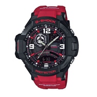 Casio G-Shock Gravity Master Red Resin Twin Sensor Compass Aviator GA-1000-4B