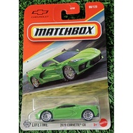 HIJAU MATCHBOX CHEVROLET 2020 CORVETTE C8 GREEN