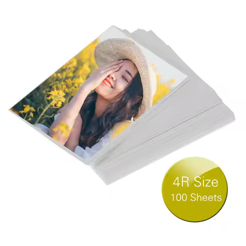 Professional 4R Size 100 Sheets Glossy Photo Paper Waterproof Quick Dry Suitable For Canon Epson HP 