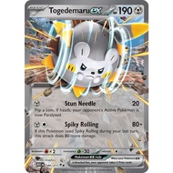 149 Togedemaru EX From Pokémon TCG: Mega Evolution Ascended Heroes ETB