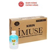 Nước uống lợi khuẩn vị sữa chua & chanh Kirin Imuse (280ml)