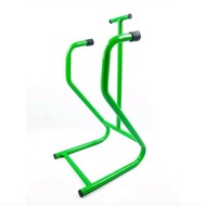 Boot Wash Stand Cross Stand Cuci Sepatu Helm Trail Universal