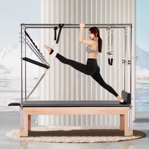 MIYAUP Popular Big Fitness Bench Cadillac Wood Yoga Training Body Shaping Five Piece Set Pilate Refo