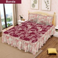 Terlaris Sprei Rumbai Lady Rose Bantal 4 Seprai Seprei Sprei Rumbai Sprei 180x200 All Motif