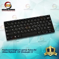 Keyboard Original Laptop Axioo Mybook 14F Slimbook 13 (Black)