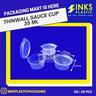 Thinwall Sauce Cup 35 Ml-Dm (5 Pcs)
