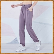 Lululemon Women Sweatpants Leisure Joggers Pants with Pockets Athletic Yoga Lounge Workout Running Pants 9652