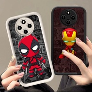 DF-69 Cartoon Marvel Shockproof Casing for VIVO V9 V19 V21 V21E Y73 Y83 Y300 T4 IQOO Z10 Pro Plus