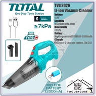 Total TVLI2026 Li-ion Vacuum Cleaner With 0.5L HEPA Filter (USB Type-C) 吸尘器/无线吸尘器