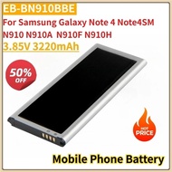 New Mobile Phone Battery 3.85V 3220mAh EB-BN910BBE for Samsung Galaxy Note 4 Note4 SM N910 N910A  N9
