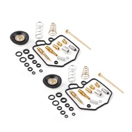 2Sets Motorcycle Carburetor Repair Rebuild Kits Air Cut Off Valve Set for Honda 1980-1982 CX500C CX5