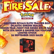 Pokemon SV10 Destined Rivals Elite Trainer Box ETB