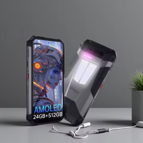 World premiere】Unihertz by 8849 Tank 4 Smartphone Built-in 720P Projector 5G Phone 24+512GB 11600mAh