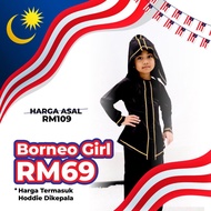 Baju Borneo Kanak Kanak Perempuan