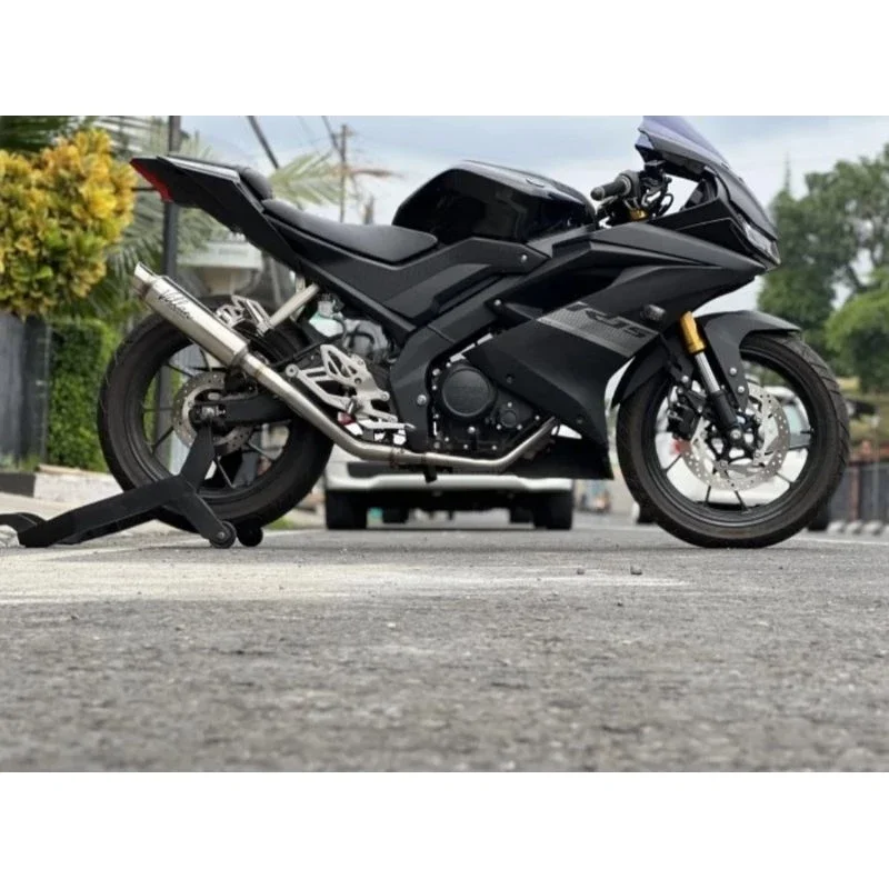 Knalpot Villan Runner1 Long Fullsystem R15 v2/v3/v4 Cbr/Cb150r Mt15 Xsr155 Vixion Verza Tiger MegaPr