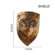 Mainan Anak Pedang Tameng Sarung Tangan Motif Dragon Singa Sword Shield Toy