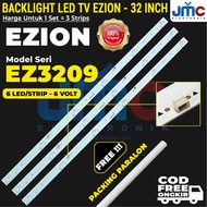 MATA Ezion TV Backlight EZ3209 3209 3298 bl led Light 32 inch 6 Button Eye 6v 6k 32in