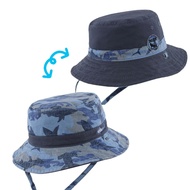 Millymook &amp; Dozer - 迷彩鯊魚雙面漁夫帽