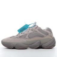 AD Yeezy 500 "Ash Grey" Gray Brown Color D5TWR Comfortable Sports Running Shoes