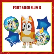 BLUEY B Balloon Package BLUEY Birthday Decoration/