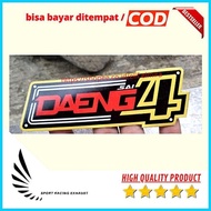 ✻ ❏ ✢ Daeng Sai4 Emblem Racing Exhaust Brand