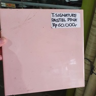 keramik lantai dinding kamar mandi dapur roman 20x20 pastel pink