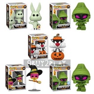 「新貨預訂」Funko pop Bugs Bunny Marvin The Martian Sylvester Tweety Glow In Dark 樂一通 萬聖節 賓尼兔 阿寶 翠兒 火星人馬文 