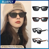 Korea Leopard Print Cat Eye Sunglasses Fashion Women's Shades Street Shot Small Square Frame Glasses