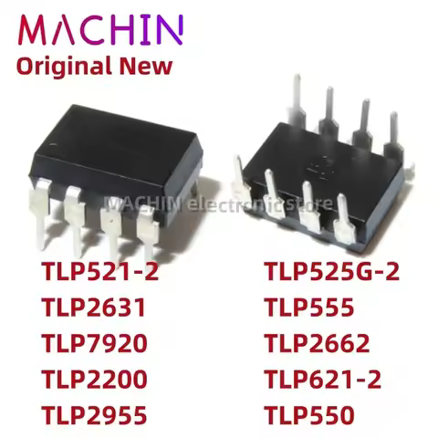 1pcs TLP521-2 TLP2631 TLP7920 TLP2200 DIP8 TLP2955 TLP525G-2 TLP555 TLP2662 TLP621-2 TLP550 DIP-8 Nu