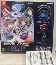爆旋陀螺 Switch Beyblade X Xone 連陀螺 忍者 4-60LF 有Code陀螺蓋貼紙 日版 現貨
