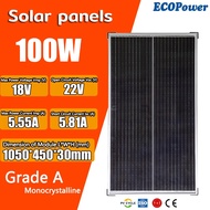 ECOPower Solar Panel Mono 18V 100W 150W Maysun Solar Solar cell Monocrystalline Grade A