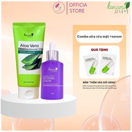 Konami Aloe Vera facial cleanser + konami Refining serum Combo