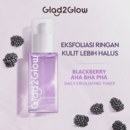 GLAD2GLOW BLACKBERRY AHA BHA PHA EXFOLIATING TONER