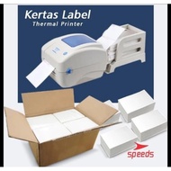 100 × 150 mm A6 foldable thermal label sticker paper contains 500 sheets / roll