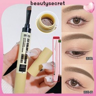 24h Shipping Xixi Double Head Eyebrow Dyeing Cream Waterproof Non-smudge Cosmetics Natural Lasting E