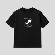 Men's Tshirt 100%Cotton Sweatshirt - Morenica - Black 72Ee