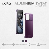 Colta Aluminum Sweat Magsafe Phone Case Casing hp iphone Wireless Charger Powerbank