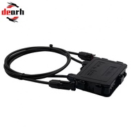 Junction Box Rigid Solar Panel Vertical With Wire 12AWG Wire Carbon Fiber